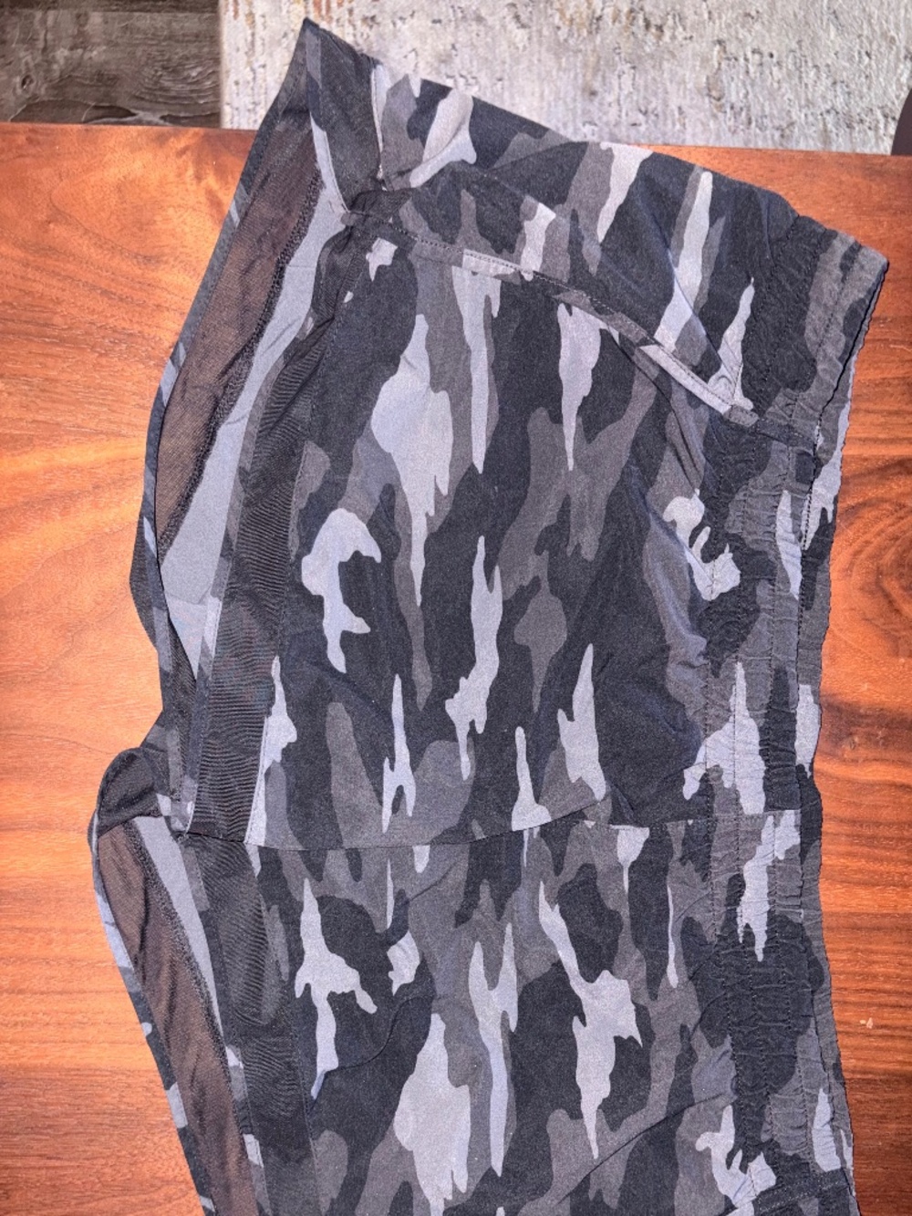 Mesh Racer Run Mid Rise 4" Short